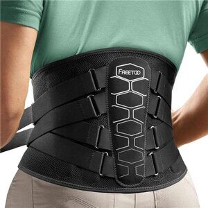 Lumbar Support Back Brace with Pulley System Pain Relief